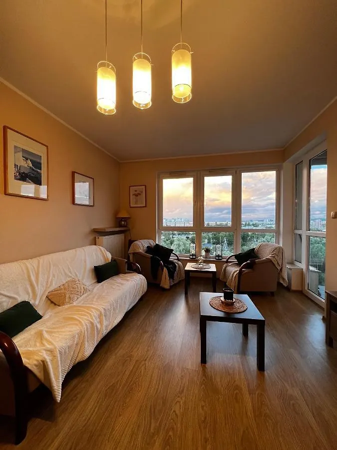 10Th Floor Apartment With Panoramic View Gdansk