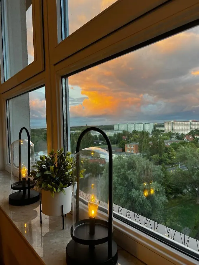 10Th Floor Apartment With Panoramic View Gdańsk