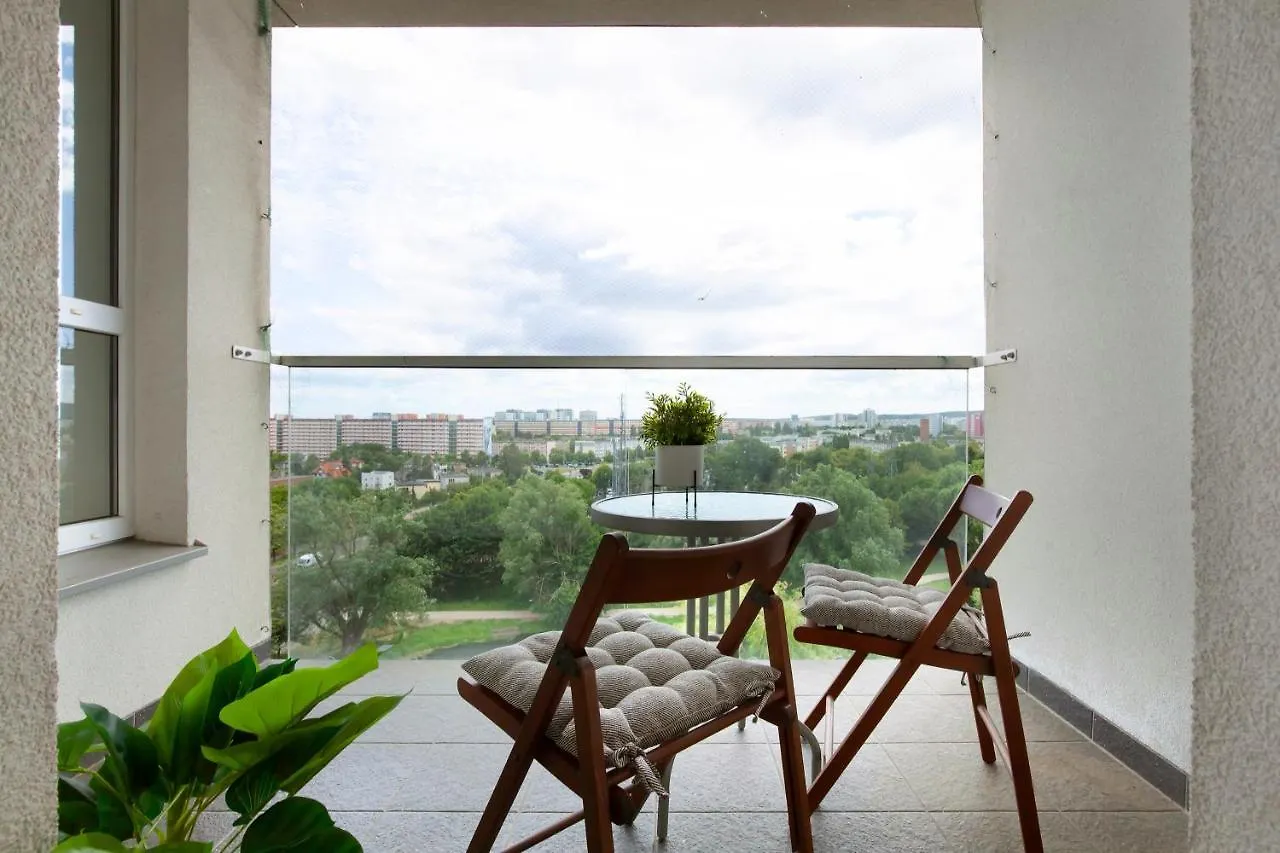 10Th Floor Apartment With Panoramic View Gdansk